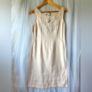 H.O.G 》Linen Cotton Dress